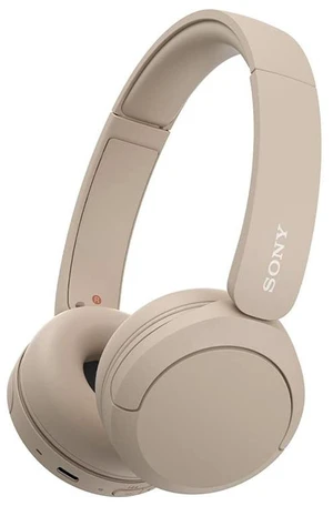 WH-CH520 Wireless Bluetooth On-Ear Headphones with Microphone, Up to 50 Hours Battery Life with Quick Charge Function, Includes USB-C Charging Cable - Beige - International Version (No) WH-CH520 Wireless Bluetooth On-Ear Headphones with Microphone, Up to 50 Hours Battery Life with Quick Charge Function, Includes USB-C Charging Cable - Beige - International Version (No)