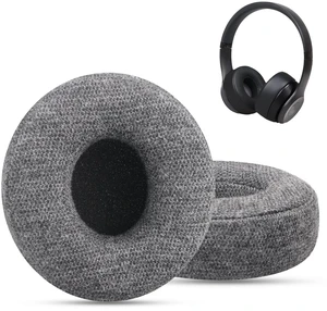 Replacement Ear Pads for Beats Solo 3 & Solo 2 Headphone (Velvet) Solo3 Ear Cups with Strong Adhesive Added Thickness Replacement Ear Pads for Beats Solo 3 & Solo 2 Headphone (Velvet) Solo3 Ear Cups with Strong Adhesive Added Thickness