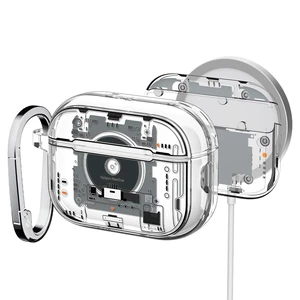 Ultra Hybrid MagFit Case Designed for AirPods Pro 3 Case (2025) MagSafe Charging Compatible, Magnets Embedded, DDP Printing with Included Carabiner - Neo One Ultra Hybrid MagFit Case Designed for AirPods Pro 3 Case (2025) MagSafe Charging Compatible, Magnets Embedded, DDP Printing with Included Carabiner - Neo One