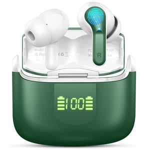 Wireless Earbuds, Bluetooth Headphones 2026 NEW Ear Buds 40H Bass Stereo in-Ear Earphones ENC Noise Cancelling 5.4 Earbuds with 4 HD Mic, USB-C LED Display IP7 Waterproof Sport Headset for Android iOS Wireless Earbuds, Bluetooth Headphones 2026 NEW Ear Buds 40H Bass Stereo in-Ear Earphones ENC Noise Cancelling 5.4 Earbuds with 4 HD Mic, USB-C LED Display IP7 Waterproof Sport Headset for Android iOS