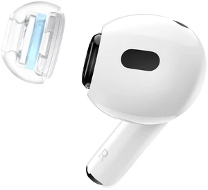 SuperFine for AirPods Pro Gen 1 & 2 - M - Medical Grade Silicone Patented Replacement Ear Tips and Adapters for Supreme Comfort (one Pair)(Ear Tips Installed) SuperFine for AirPods Pro Gen 1 & 2 - M - Medical Grade Silicone Patented Replacement Ear Tips and Adapters for Supreme Comfort (one Pair)(Ear Tips Installed)