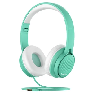 Kids Headphones with Cord for School, 85dB, 3.5mm Jack-Green Upgraded Stereo Sound, Foldable Design, Adjustable On-Ear Kids Headphones for Toddler/Boys/Girls/Tablet/Classroom/Travel Kids Headphones with Cord for School, 85dB, 3.5mm Jack-Green Upgraded Stereo Sound, Foldable Design, Adjustable On-Ear Kids Headphones for Toddler/Boys/Girls/Tablet/Classroom/Travel