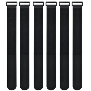 2 x 60 Inch Hook and Loop Cable Tie, 6 Pack Adjustable Strap Fastening Adhesive Cinch Strap with Plastic D-ring Buckle, Multi-Purpose Reusable Cord Organizer 2 x 60 Inch Hook and Loop Cable Tie, 6 Pack Adjustable Strap Fastening Adhesive Cinch Strap with Plastic D-ring Buckle, Multi-Purpose Reusable Cord Organizer