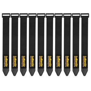 Cinch Straps, 1" x 9" (10 Pack) for Extension Cord Organization Elastic Hook and Loop Storage Straps with Buckle for Bicycle, Truck, Boat and More for Ropes, Hoses Organization Cinch Straps, 1" x 9" (10 Pack) for Extension Cord Organization Elastic Hook and Loop Storage Straps with Buckle for Bicycle, Truck, Boat and More for Ropes, Hoses Organization
