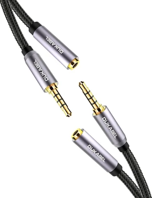 Mic-Supported 4 Pole TRRS Headphone Extension Cable -4 Feet /2 Pack Nylon Braided Cord Compatible with TRRS microphone Smartphone PC TV Headset PS4 Controller Car Speaker Mic-Supported 4 Pole TRRS Headphone Extension Cable -4 Feet /2 Pack Nylon Braided Cord Compatible with TRRS microphone Smartphone PC TV Headset PS4 Controller Car Speaker
