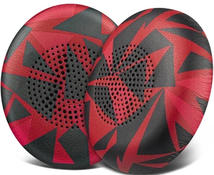 Earpads Replacement for Jabra Evolve2 65 (Evolve 2 65MS 65UC MS UC)/Evolve2 40 (40UC 40MS USB)/Elite 45h On-Ear Wireless Headset, Ear Pads Cushions with Softer Protein Leather - Red Storm Earpads Replacement for Jabra Evolve2 65 (Evolve 2 65MS 65UC MS UC)/Evolve2 40 (40UC 40MS USB)/Elite 45h On-Ear Wireless Headset, Ear Pads Cushions with Softer Protein Leather - Red Storm
