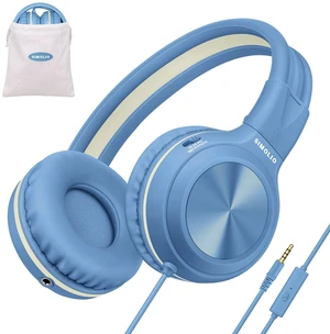 Manyshare Headphones for Kid, 3.5mm Wired Headset with Mic for iPad Built-in Share Port, 3-Level Volume Limiting, HD Mic, Durable Foldable Over-Ear Design and Pouch for School, PC and Travel Manyshare Headphones for Kid, 3.5mm Wired Headset with Mic for iPad Built-in Share Port, 3-Level Volume Limiting, HD Mic, Durable Foldable Over-Ear Design and Pouch for School, PC and Travel