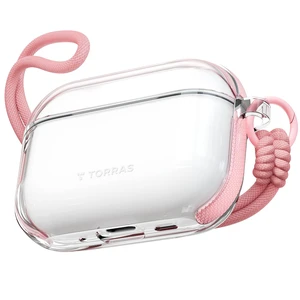 A3 Neo for AirPods Pro 3 Case with Lanyard, 3rd Generation, Pink Anti-Yellowing Soft TPU, Protective Shockproof Cover, Slim Translucent, Wireless Charging, Keychain, Anti-Lost, LED Visible A3 Neo for AirPods Pro 3 Case with Lanyard, 3rd Generation, Pink Anti-Yellowing Soft TPU, Protective Shockproof Cover, Slim Translucent, Wireless Charging, Keychain, Anti-Lost, LED Visible