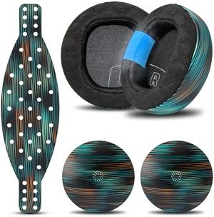 Mod Kit Maxwell 2 - Earpads, Headband & Side Plates for Audeze Maxwell 2 Made by Wicked Cushions Extra Wide Silicone Headband, Magnetic Plates & Gel Earpads For Maxwell 2 & 2ANC The Simulation Mod Kit Maxwell 2 - Earpads, Headband & Side Plates for Audeze Maxwell 2 Made by Wicked Cushions Extra Wide Silicone Headband, Magnetic Plates & Gel Earpads For Maxwell 2 & 2ANC The Simulation