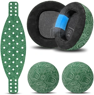 Mod Kit Maxwell 2 - Earpads, Headband & Side Plates for Audeze Maxwell 2 Made by Wicked Cushions Extra Wide Silicone Headband, Magnetic Plates & Gel Earpads For Maxwell 2 & 2ANC Emerald Tide Mod Kit Maxwell 2 - Earpads, Headband & Side Plates for Audeze Maxwell 2 Made by Wicked Cushions Extra Wide Silicone Headband, Magnetic Plates & Gel Earpads For Maxwell 2 & 2ANC Emerald Tide