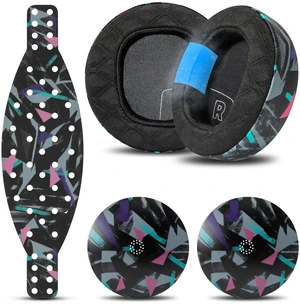 Mod Kit Maxwell 2 - Earpads, Headband & Side Plates for Audeze Maxwell 2 Made by Wicked Cushions Extra Wide Silicone Headband, Magnetic Plates & Gel Earpads For Maxwell 2 & 2ANC 90's Black Mod Kit Maxwell 2 - Earpads, Headband & Side Plates for Audeze Maxwell 2 Made by Wicked Cushions Extra Wide Silicone Headband, Magnetic Plates & Gel Earpads For Maxwell 2 & 2ANC 90's Black