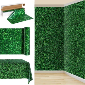 1 Roll 100x4.5 Ft Green Leaves Photography Backdrop Grass Tablecloth Waterproof 3D Leaf Backdrop for Photo Booth, Green Leaves Plastic Tablecloths, Reusable Party Decor for Baby Shower Birthday 1 Roll 100x4.5 Ft Green Leaves Photography Backdrop Grass Tablecloth Waterproof 3D Leaf Backdrop for Photo Booth, Green Leaves Plastic Tablecloths, Reusable Party Decor for Baby Shower Birthday