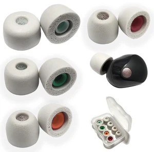 Memory Foam Tips for Sony WF-1000XM5 Replacement Ear Tips Noise Isolating 4 Pairs L/M/S/XS Earbuds Tips for WF-1000XM5, WF-1000XM4, Built-in Filter Screen, Fits in Case, Gray Memory Foam Tips for Sony WF-1000XM5 Replacement Ear Tips Noise Isolating 4 Pairs L/M/S/XS Earbuds Tips for WF-1000XM5, WF-1000XM4, Built-in Filter Screen, Fits in Case, Gray