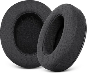 Replacement Ear Pads for Sony MDR 7506 V6 V7 MDR-CD900ST (Black) Mesh Fabric MDR Headphones Earpad Cushions with Memory Foam Replacement Ear Pads for Sony MDR 7506 V6 V7 MDR-CD900ST (Black) Mesh Fabric MDR Headphones Earpad Cushions with Memory Foam