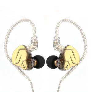 KZ ZSN PRO X 1BA+1DD Hybrid Driver IEM HiFi Wired Earbuds Metal HiFi in-Ear Monitor with Detachable Recessed 2Pin Cable, Zinc Alloy Panel, with Mic, Black KZ ZSN PRO X 1BA+1DD Hybrid Driver IEM HiFi Wired Earbuds Metal HiFi in-Ear Monitor with Detachable Recessed 2Pin Cable, Zinc Alloy Panel, with Mic, Black