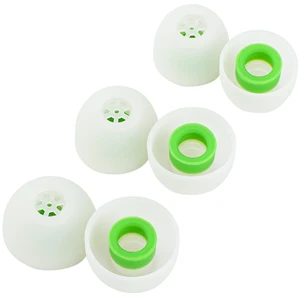 Kiwi Ears Flex Anti-Earwax IEM Ear Tips, 3 Pairs, S/M/L Size Silicone Ear Plugs, Replacement HiFi Wired Earbud Eartips for KZ ZS10 Pro 2 SuperMix 4 Hype4 Astral Cadenza Belle, Green Kiwi Ears Flex Anti-Earwax IEM Ear Tips, 3 Pairs, S/M/L Size Silicone Ear Plugs, Replacement HiFi Wired Earbud Eartips for KZ ZS10 Pro 2 SuperMix 4 Hype4 Astral Cadenza Belle, Green