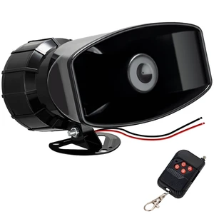 Police Siren for Car Truck Pa Speaker 12V Alarm Horn Pa System 130dB Wireless Remote Control, 7 Sound Modes for All Scenarios, 130dB, Waterproof Design, Suitable for Any 12V Vehicle Police Siren for Car Truck Pa Speaker 12V Alarm Horn Pa System 130dB Wireless Remote Control, 7 Sound Modes for All Scenarios, 130dB, Waterproof Design, Suitable for Any 12V Vehicle