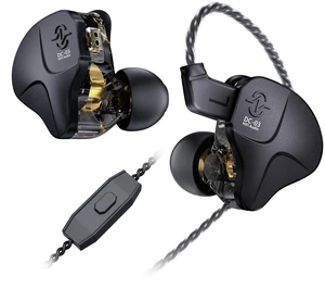 CCZ DC03 IEMs for Gaming with Mic, 1DD HiFi Headphones in Ear Monitors for Singers Musician, Deep Bass Sound Noise Cancelling Wired Gaming Earbuds, IEM Earphones with Detachable Cable(Black, with Mic) CCZ DC03 IEMs for Gaming with Mic, 1DD HiFi Headphones in Ear Monitors for Singers Musician, Deep Bass Sound Noise Cancelling Wired Gaming Earbuds, IEM Earphones with Detachable Cable(Black, with Mic)