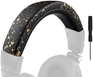 Headband for Audio Technica ATH M50, M50X, M50XWH, M50XBT, M50XBT2, M50S/LE Headphones, Replacement Headstrap Pad Repair Part (Black Gold) Headband for Audio Technica ATH M50, M50X, M50XWH, M50XBT, M50XBT2, M50S/LE Headphones, Replacement Headstrap Pad Repair Part (Black Gold)