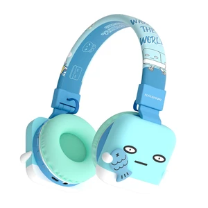 Kids Headphones for School, 85dB Safe Cute Animal Design, Foldable Over-Ear Soft with Mic, Bluetooth 5.4, 20H Playtime, Wireless/Wired/FM/TF for School Travel Camping, Boys Girls Toddlers Gift Kids Headphones for School, 85dB Safe Cute Animal Design, Foldable Over-Ear Soft with Mic, Bluetooth 5.4, 20H Playtime, Wireless/Wired/FM/TF for School Travel Camping, Boys Girls Toddlers Gift
