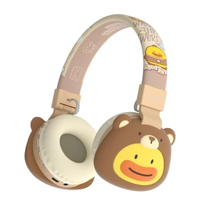 Kids Headphones for School, 85dB Safe Cute Animal Design, Foldable Over-Ear Soft with Mic, Bluetooth 5.4, 20H Playtime, Wireless/Wired/FM/TF for School Travel Camping, Boys Girls Toddlers Gift Kids Headphones for School, 85dB Safe Cute Animal Design, Foldable Over-Ear Soft with Mic, Bluetooth 5.4, 20H Playtime, Wireless/Wired/FM/TF for School Travel Camping, Boys Girls Toddlers Gift
