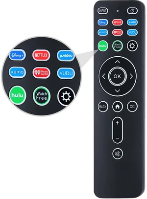 Universal Backlit Remote XRT260 Replacement for All Vizio Smart TVs with Shortcut Buttons Disney, Netflix, Video, Hulu, XUMO, VEDU, iHeart Radio and More Universal Backlit Remote XRT260 Replacement for All Vizio Smart TVs with Shortcut Buttons Disney, Netflix, Video, Hulu, XUMO, VEDU, iHeart Radio and More
