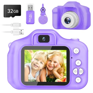Kids Camera for Boys and Girls, Digital Camera for Kids, Toddler Camera Christmas Birthday Toy Gifts for Kids Age 3 4 5 6 7 8 9 10 with 32GB SD Card, Video Recorder 1080P HD(-Purple) Kids Camera for Boys and Girls, Digital Camera for Kids, Toddler Camera Christmas Birthday Toy Gifts for Kids Age 3 4 5 6 7 8 9 10 with 32GB SD Card, Video Recorder 1080P HD(-Purple)