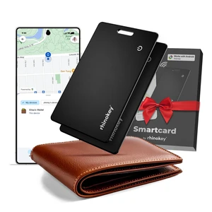® Wallet Tracker Card Android Works with Google Find Hub 1.8mm IP68 Rechargeable Bluetooth Tracking card with Left-Behind Alerts Key Chain Hole for Luggage Tags Passport Best Card for travel ® Wallet Tracker Card Android Works with Google Find Hub 1.8mm IP68 Rechargeable Bluetooth Tracking card with Left-Behind Alerts Key Chain Hole for Luggage Tags Passport Best Card for travel