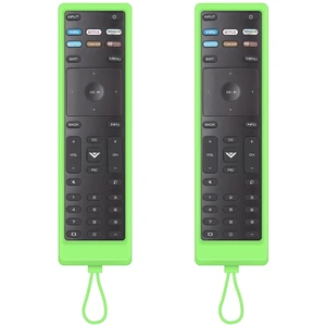 2 Pack Remote for Vizio Smart TV Remote with Protective Cover (Green) Universal Remote Control for Vizio TV Remote Compatible for VIZIO All LED LCD HD 4K UHD HDR Smart TV 2 Pack Remote for Vizio Smart TV Remote with Protective Cover (Green) Universal Remote Control for Vizio TV Remote Compatible for VIZIO All LED LCD HD 4K UHD HDR Smart TV