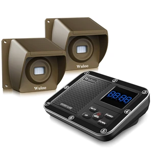Wireless Driveway Alarm 1800 Feet Long Range Motion Sensor Alert System Driveway Detector for Home with 1800mAh Rechargeable Battery (1&2-Brown) Wireless Driveway Alarm 1800 Feet Long Range Motion Sensor Alert System Driveway Detector for Home with 1800mAh Rechargeable Battery (1&2-Brown)