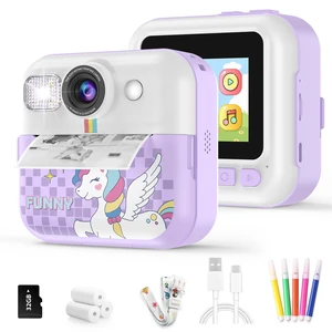 Kids Instant Print Camera, 1080P Printable Camera Toys for Girls Boys 3-10 Toddler Camera with 3 Rolls of Photo Paper, Christmas Birthday Gifts for Girls Boys Age 3 4 5 6 7 8 9 10 Year Old Kids Instant Print Camera, 1080P Printable Camera Toys for Girls Boys 3-10 Toddler Camera with 3 Rolls of Photo Paper, Christmas Birthday Gifts for Girls Boys Age 3 4 5 6 7 8 9 10 Year Old