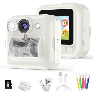 Kids Camera Instant Print, Toddler Travel Selfie Video Camera Toy for Girls Toddler Camera Toys for Kids with Color Pens, Christmas Birthday Gifts for Girls Age 3 4 5 6 7 8 Year Old Kids Camera Instant Print, Toddler Travel Selfie Video Camera Toy for Girls Toddler Camera Toys for Kids with Color Pens, Christmas Birthday Gifts for Girls Age 3 4 5 6 7 8 Year Old