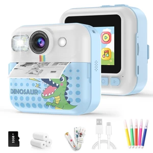 Instant Print Camera for Kids, Toddler 1080P Toys Printable Selfie Cameras, Christmas Birthday Gifts for Girls Boys Age 3-10 with 3 Roller Photo Paper(Blue) Instant Print Camera for Kids, Toddler 1080P Toys Printable Selfie Cameras, Christmas Birthday Gifts for Girls Boys Age 3-10 with 3 Roller Photo Paper(Blue)