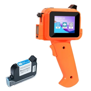 Handheld Inkjet Printer with 42ml Quick-Drying Ink Cartridge, 0.5 Inch Nozzle Ink Jet Coding Machine for EXP Date/Batch Number/QR Code/Barcode/Logo/Text (ZM-C12mini) (Orange) Handheld Inkjet Printer with 42ml Quick-Drying Ink Cartridge, 0.5 Inch Nozzle Ink Jet Coding Machine for EXP Date/Batch Number/QR Code/Barcode/Logo/Text (ZM-C12mini) (Orange)
