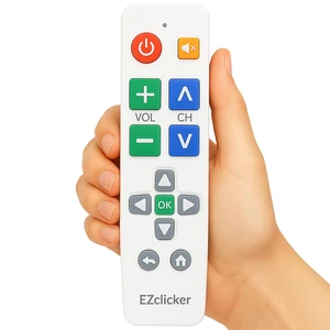LG TV Remote Big Button Easy to Use Remote for LG TV Only (Blue) Big Button, Simplified, Great for Seniors (2xAAA Batteries not Included) LG TV Remote Big Button Easy to Use Remote for LG TV Only (Blue) Big Button, Simplified, Great for Seniors (2xAAA Batteries not Included)