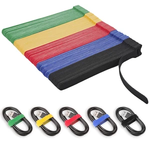 200 PCS Reusable Cable Ties with Hook and Loop, Multi-purpose Adjustable 8 Inch Cable Management Wire Ties Cable Straps for Organizing Home, Office and Data Centers (Multicolored) 200 PCS Reusable Cable Ties with Hook and Loop, Multi-purpose Adjustable 8 Inch Cable Management Wire Ties Cable Straps for Organizing Home, Office and Data Centers (Multicolored)