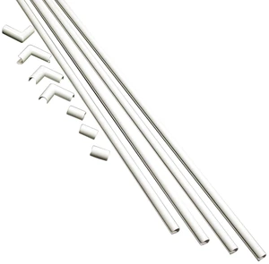 Legrand - Kit Cordmate, Organizer and Hider, Cover, Concealer, and Protector for Wall, Single Cord, CMK10, Paintable Legrand - Kit Cordmate, Organizer and Hider, Cover, Concealer, and Protector for Wall, Single Cord, CMK10, Paintable