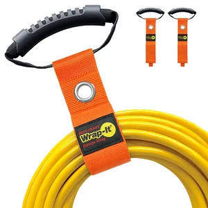 Easy-Carry Straps - 17 (2-Pack) Blaze Orange with Grommet Extension Cord Hanger Carrying Straps for RV Accessories Easy-Carry Straps - 17 (2-Pack) Blaze Orange with Grommet Extension Cord Hanger Carrying Straps for RV Accessories