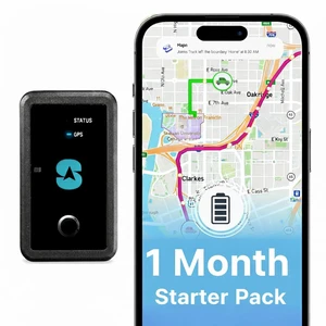 GPS Tracker for Vehicles, 1-Year Battery, 1-Month Service Included Geofence, speed & movement alerts. Time Machine history, 4G worldwide. For RVs, boats, equipment & assets GPS Tracker for Vehicles, 1-Year Battery, 1-Month Service Included Geofence, speed & movement alerts. Time Machine history, 4G worldwide. For RVs, boats, equipment & assets