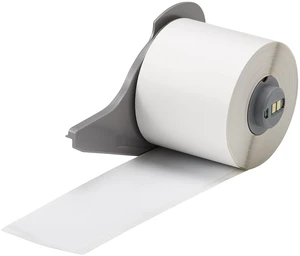 All Weather Permanent Adhesive Vinyl Label Tape for M710 and BMP71 Printers - 2" x 50', White. M7C-2000-595-WT