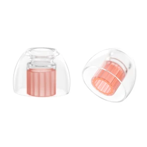 W1 for IEM - S - Patented Medical-Grade Silicone Ear Tips, Double W-Shaped Tube Core, More Stability W1 for IEM - S - Patented Medical-Grade Silicone Ear Tips, Double W-Shaped Tube Core, More Stability