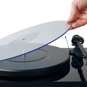 Acrylic Turntable Mat 11.75" Anti-Static Acrylic Platter Mat for Vinyl Record Players, 1/8" Thick Slipmat Blue Acrylic Turntable Mat 11.75" Anti-Static Acrylic Platter Mat for Vinyl Record Players, 1/8" Thick Slipmat Blue
