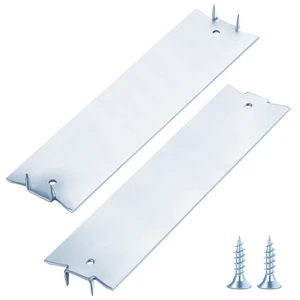 (190 pcs) Zinc 1.5X6 Inch 16-Gauge Anti-Nail Protection Plate Shield, Nail Plate for Wood Studs, Steel Cable Wire Protector Plate with Sharp Pointed Prongs for Protection Plumbing and Wiring (190 pcs) Zinc 1.5X6 Inch 16-Gauge Anti-Nail Protection Plate Shield, Nail Plate for Wood Studs, Steel Cable Wire Protector Plate with Sharp Pointed Prongs for Protection Plumbing and Wiring