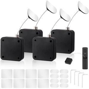 Retractable Remote Control Tether, 6.5 Ft Security Lanyard, 4 Pack 6.5 Ft Retractable Cable, Adjustable Length, Strong Clasp Lock, Protects TV Remote Control, Tablets & Controllers Retractable Remote Control Tether, 6.5 Ft Security Lanyard, 4 Pack 6.5 Ft Retractable Cable, Adjustable Length, Strong Clasp Lock, Protects TV Remote Control, Tablets & Controllers