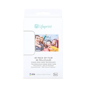 40 Pack of Film for Augmented Reality Photo and Video Printer. 3x4.5 Zero Ink Sticky Backed Film 40 Pack of Film for Augmented Reality Photo and Video Printer. 3x4.5 Zero Ink Sticky Backed Film