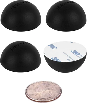 Speaker Isolation Feet (4-Pack, 1") Adhesive Silicone Anti-Vibration Pads for Speakers, Turntables, Subwoofers & Amplifiers, Supports 5-18 lbs Per Pad Speaker Isolation Feet (4-Pack, 1") Adhesive Silicone Anti-Vibration Pads for Speakers, Turntables, Subwoofers & Amplifiers, Supports 5-18 lbs Per Pad