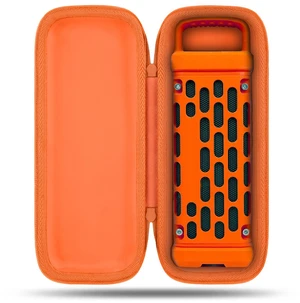 for Turtlebox Ranger Speaker Hard Carrying Travel Case, Orange Precision-Molded Interior, Padded Scratch-Resistant Lining, Organized Storage Compartment, Shock Protection for Turtlebox Ranger Speaker Hard Carrying Travel Case, Orange Precision-Molded Interior, Padded Scratch-Resistant Lining, Organized Storage Compartment, Shock Protection