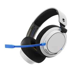 SLYR Pro Wireless Multi-Platform Gaming Headset - White/Blue Bluetooth Headphones, 24 Hours Battery, PC, PlayStation, Nintendo Switch, 2.4GHz Low Latency Wireless Transmitter Included SLYR Pro Wireless Multi-Platform Gaming Headset - White/Blue Bluetooth Headphones, 24 Hours Battery, PC, PlayStation, Nintendo Switch, 2.4GHz Low Latency Wireless Transmitter Included