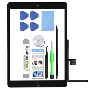 for iPad 9 (9th Gen 2021) A2602 A2603 A2604 A2605 Screen Replacement Glass Touch Digitizer Repair Kit with Home Button & Tools - Only for iPad 9 9th Generation for iPad 9 (9th Gen 2021) A2602 A2603 A2604 A2605 Screen Replacement Glass Touch Digitizer Repair Kit with Home Button & Tools - Only for iPad 9 9th Generation