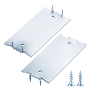 (30 pcs) Zinc 1.5X3 Inch 16-Gauge Anti-Nail Protection Plate Shield, Nail Plate for Wood Studs, Steel Cable Wire Protector Plate with Sharp Pointed Prongs for Protection Plumbing and Wiring (30 pcs) Zinc 1.5X3 Inch 16-Gauge Anti-Nail Protection Plate Shield, Nail Plate for Wood Studs, Steel Cable Wire Protector Plate with Sharp Pointed Prongs for Protection Plumbing and Wiring